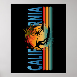 PÓSTER CALIFORNIA SUNSET VERANO
