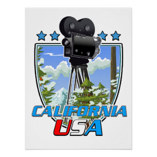 Póster California USA