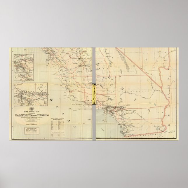 Póster California y Nevada 6 (Frente)