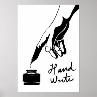 Póster Caligrafía