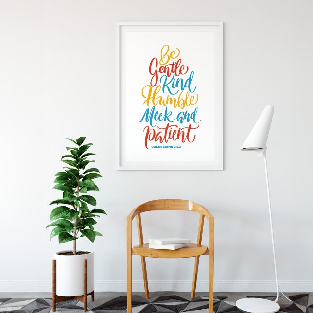 Póster Caligrafía de pincel suave y amable (Subido por el creador)