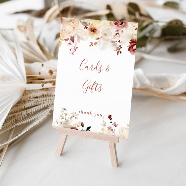Póster Caligrafía Graceful Floral Cards and Gifts Rótulo (Subido por el creador)