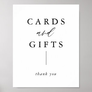 Póster Caligrafía rústica Boda de tarjetas elegantes y re