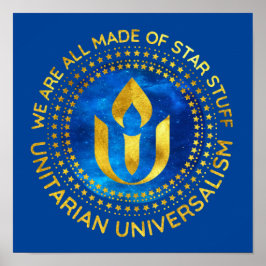 Póster Cáliz de Universalismo Unitario