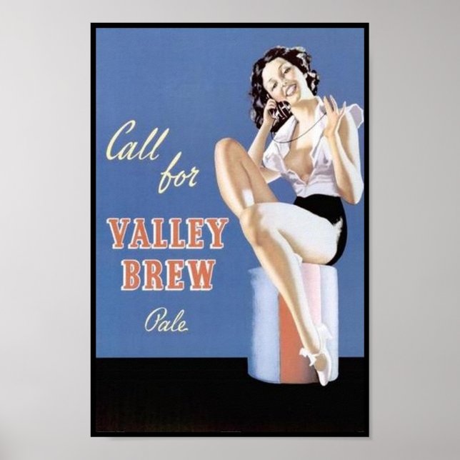 Póster Call for Valley Brew Pale (Frente)