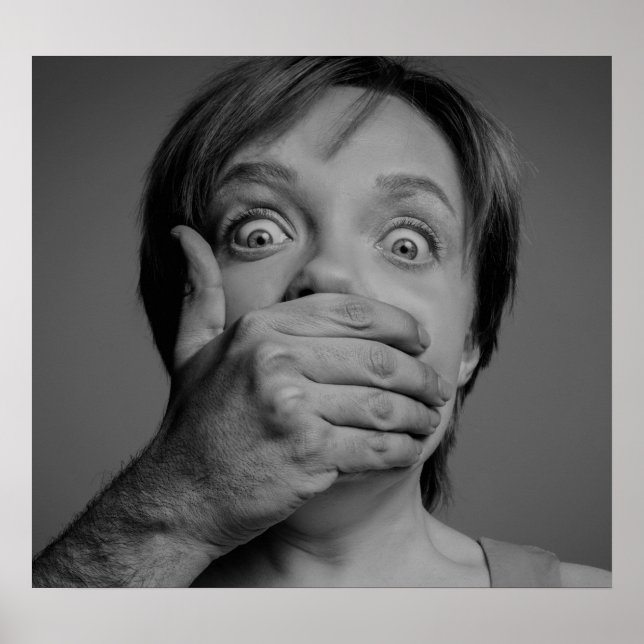 Póster cállate la boca (Frente)