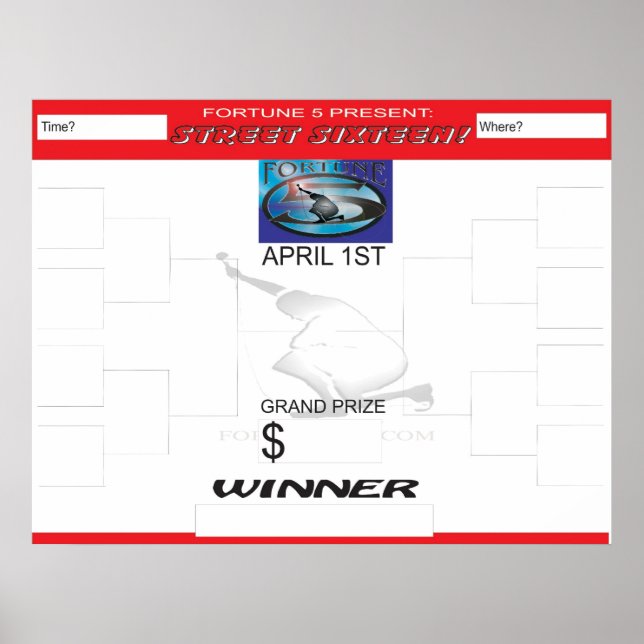 Póster Calle 16 poster (Frente)