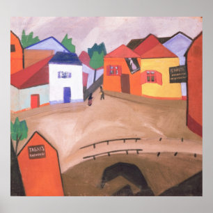 Póster Calle, años 1910