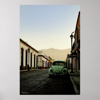 Póster Calle Armenta y López Oaxaca.