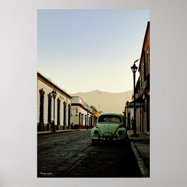Póster Calle Armenta y López Oaxaca. (Frente)