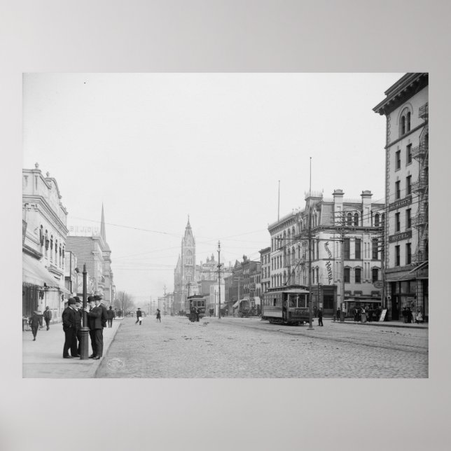 Póster Calle Broad (Frente)