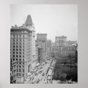 Póster Calle Broadway