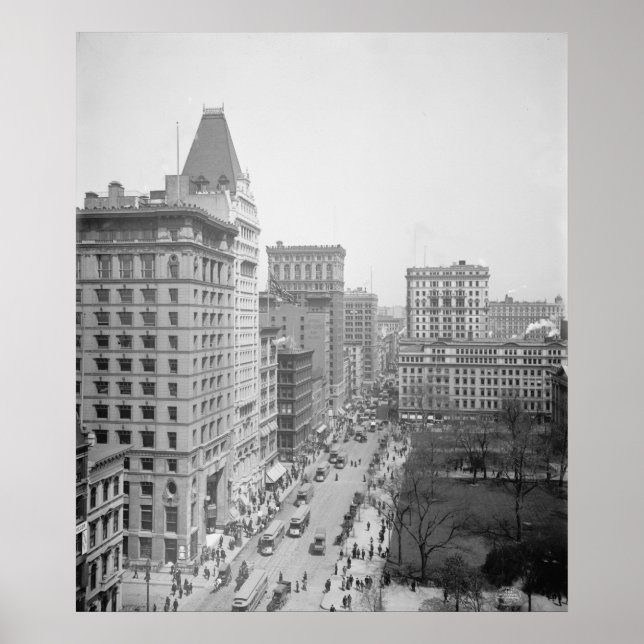 Póster Calle Broadway (Frente)