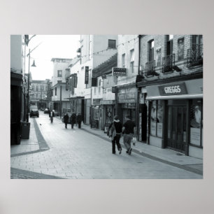 Póster Calle Caroline, Cardiff