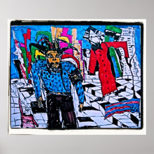 PÓSTER CALLE CHECKEADA