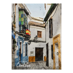 Póster Calle Córdoba - España