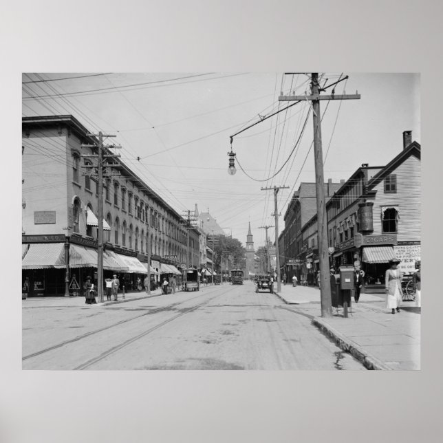 Póster Calle de la Iglesia (Frente)