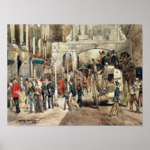 Póster Calle de Londres, 1869