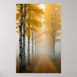 Póster Calle de los Abedules