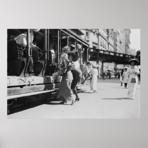 Póster Calle de Nueva York, 1913