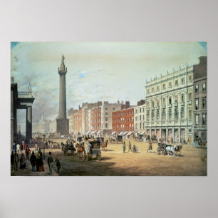 Póster Calle de Sackville, Dublín
