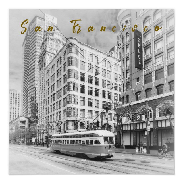 Póster Calle de San Francisco (Anverso)