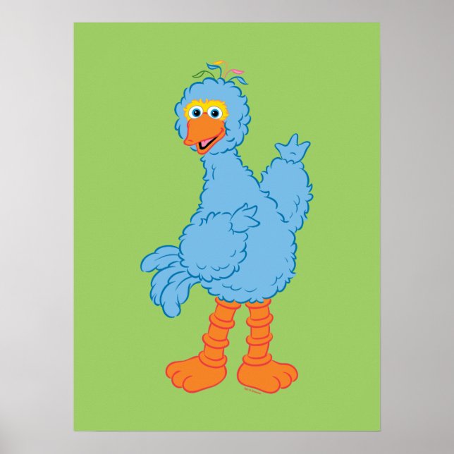 Póster Calle de sésamo Pino (Frente)