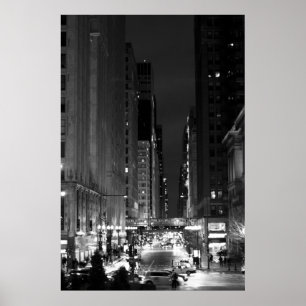 Póster Calle de Washington - Chicago, IL