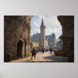Póster Calle del Mercado