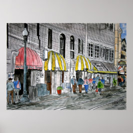 Póster calle del río savannah 2 Poster