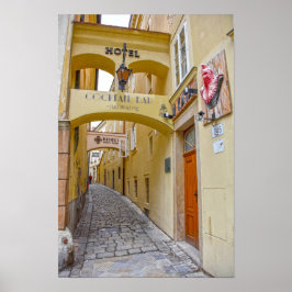 Póster Calle del Verdugo, Bratislava, Eslovaquia