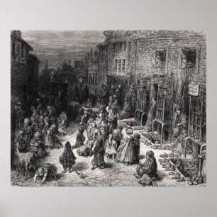 Póster Calle Dudley, siete dias