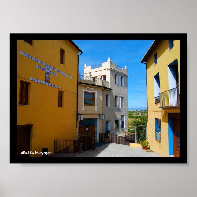 Póster Calle en Riba-roja de Túria (Frente)