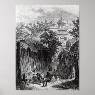 Póster Calle en Urga