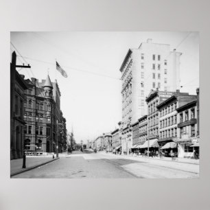 Póster Calle Genesee: 1905