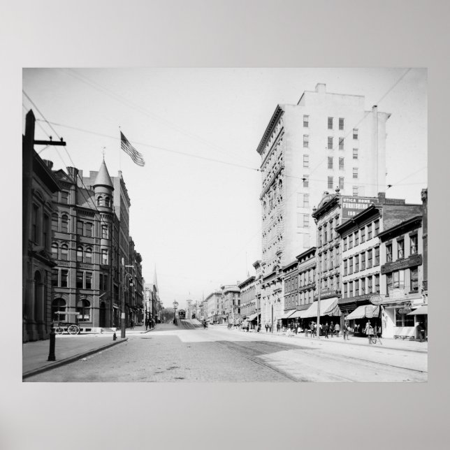 Póster Calle Genesee: 1905 (Frente)