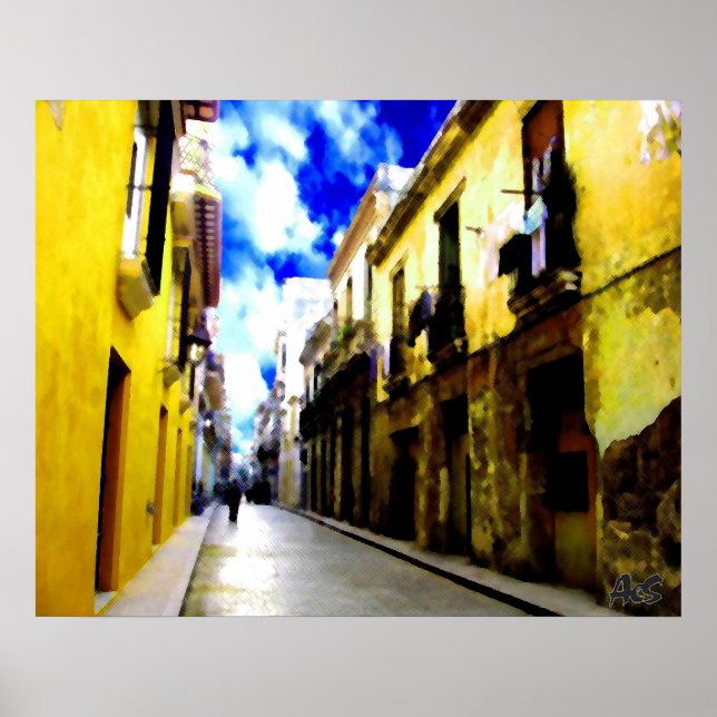 PÓSTER CALLE HAVANA (Frente)