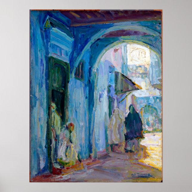 Póster Calle Henry Ossawa Tanner en Tánger (Frente)
