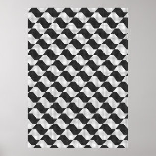 Póster Calle lateral de São Paulo - SP