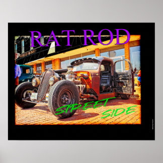 Póster Calle lateral - Rat Rod