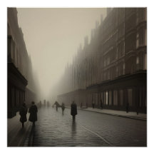 Poster - Calle Londres de Victoria