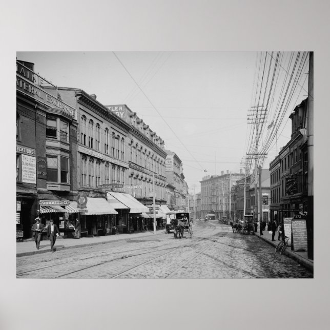 Póster Calle Medio (Frente)