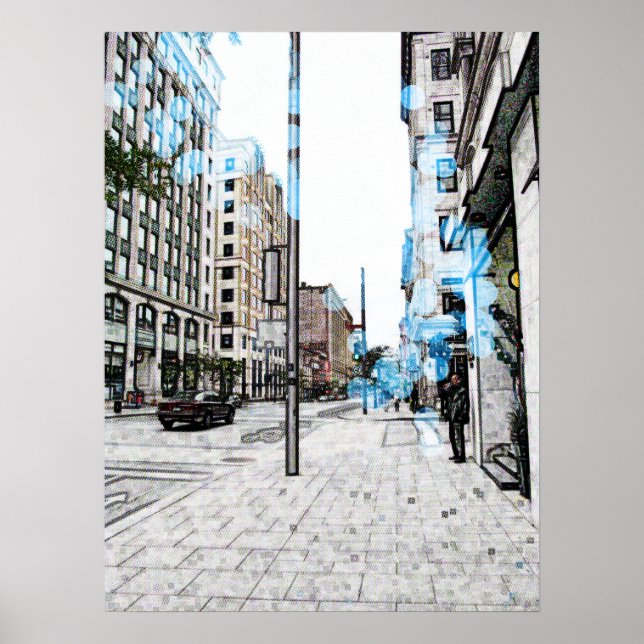 Póster Calle Montreal 8343a (Frente)