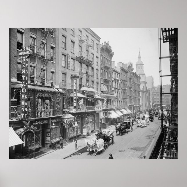 Póster Calle Mott (Frente)