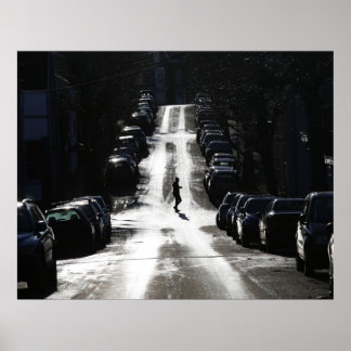 Póster Calle municipal