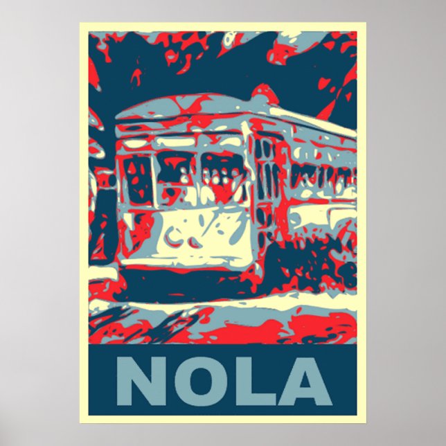 Póster Calle Nueva Orleans (Frente)