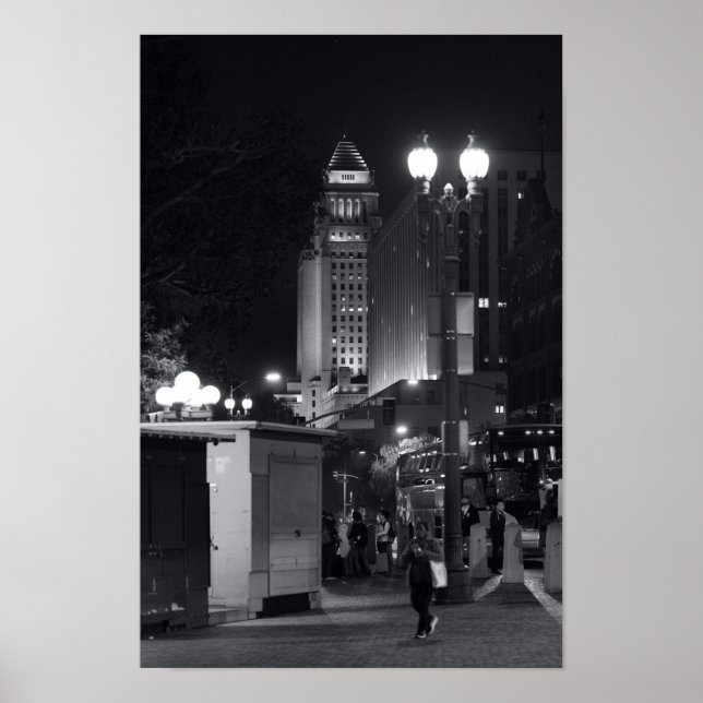 Póster Calle Olvera, Los Ángeles (Frente)
