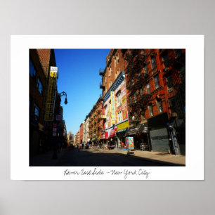 Póster Calle Orchard - Lower East Side - Nueva York