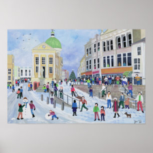 Póster Calle Penzance del judío del mercado