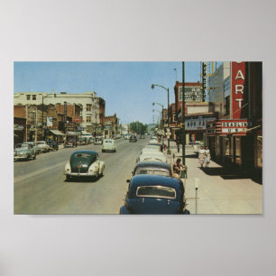 Póster Calle principal